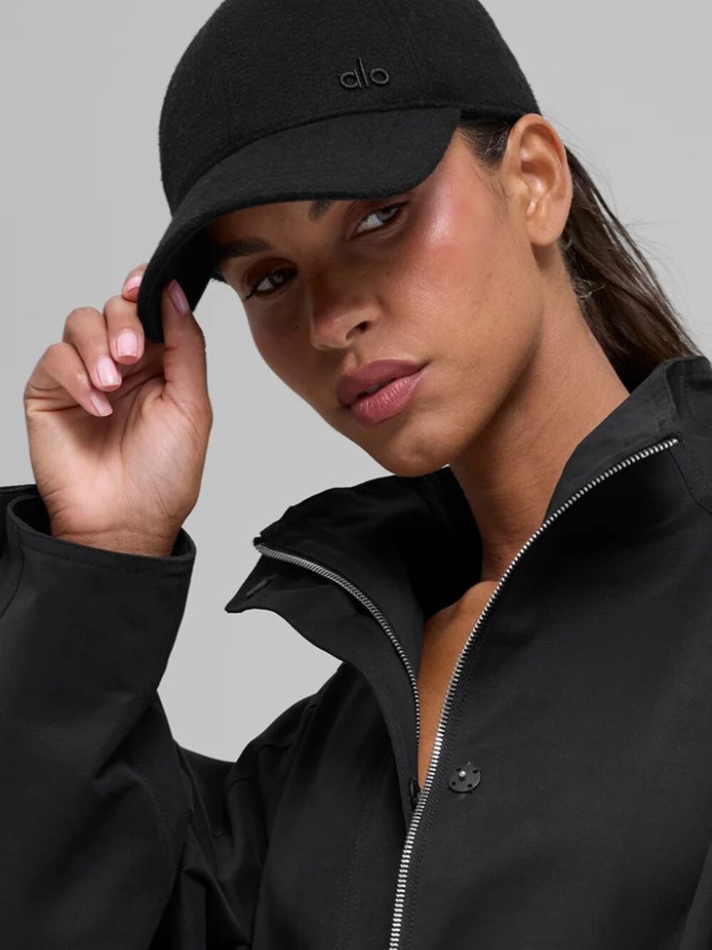 ALO Prestige Off-Duty Cap Black Adjustable